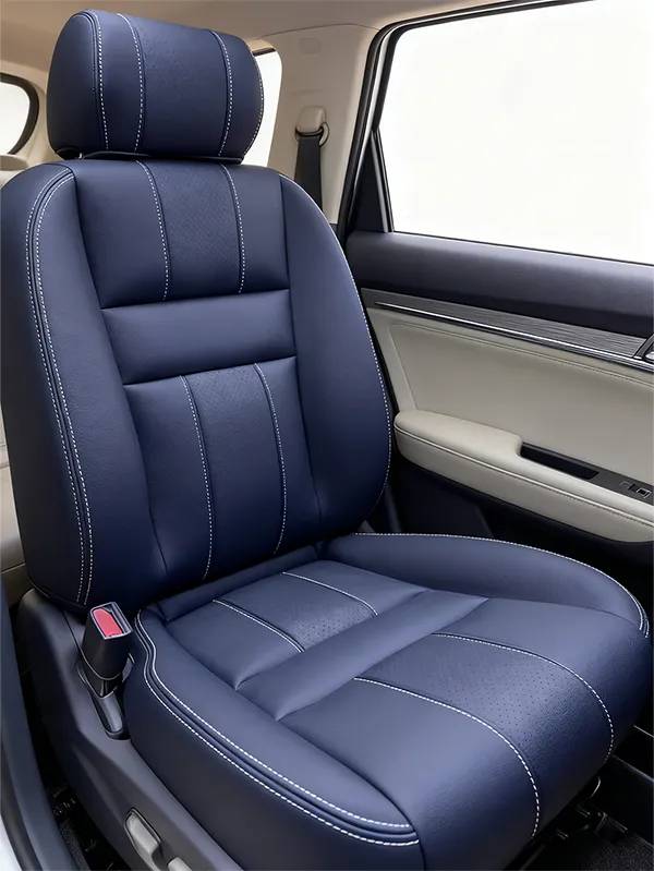 Patchwork Pvc Car Seat Cover